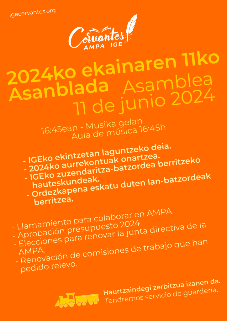 2024ko ekainaren 11ko asanblada | Asamblea 11 de junio 2024
