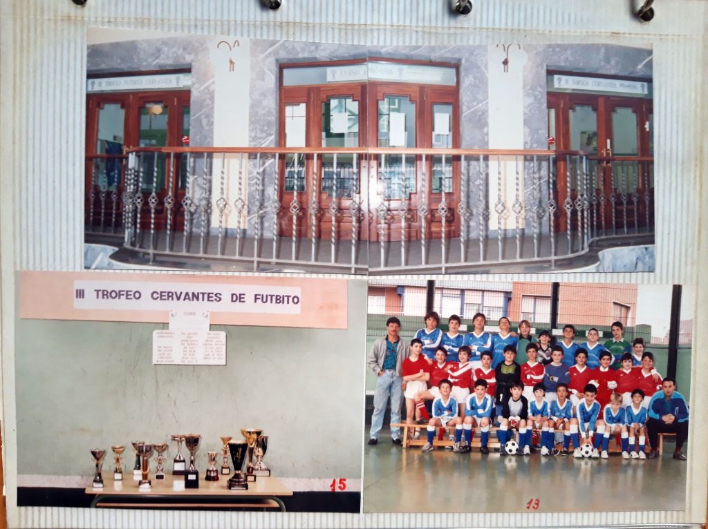III torneo de futbito. CEIP Cervantes. Bilbao. 1988